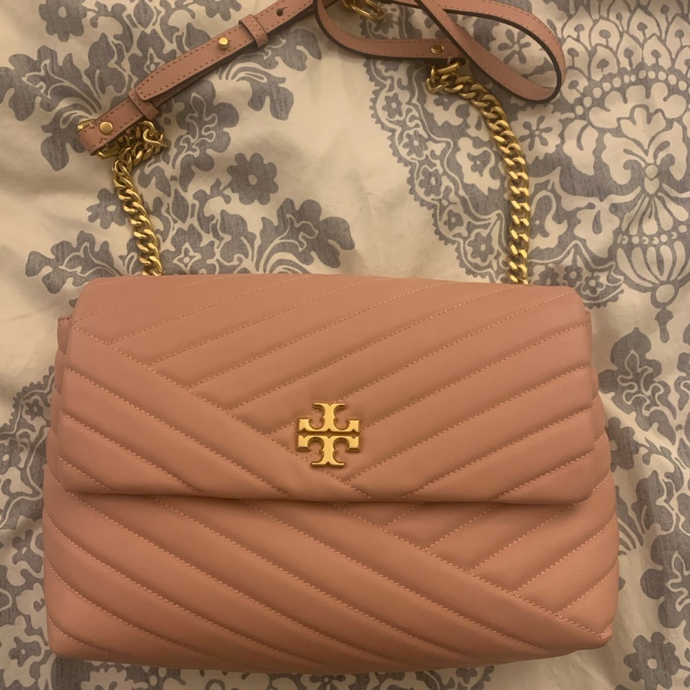 Tory Burch Kira Chevron Large Pink